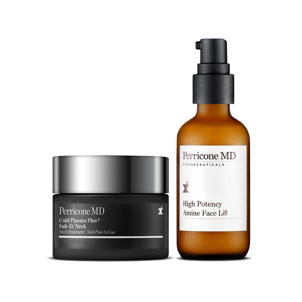 Face & Neck Firming Duo with Cold Plasma Sub-D+ - Full Size - 3PY