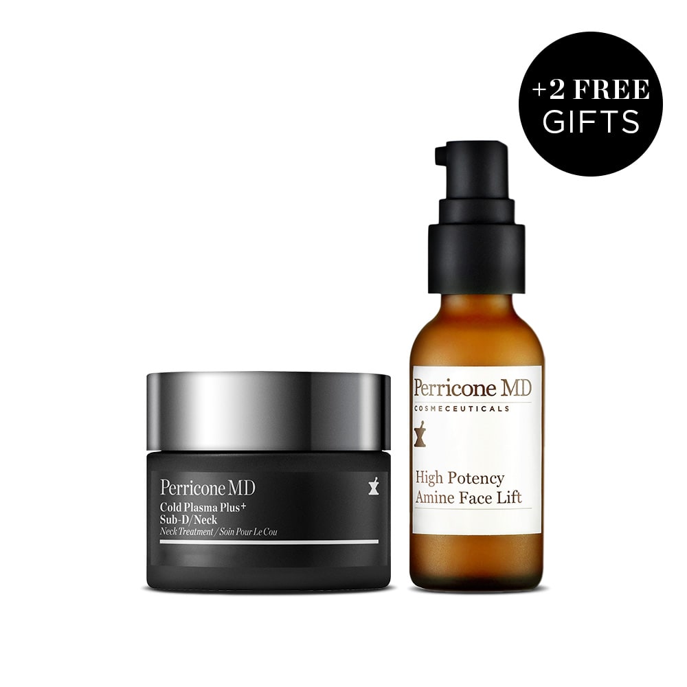 Neck & Face Duo with Cold Plasma Sub-D+
